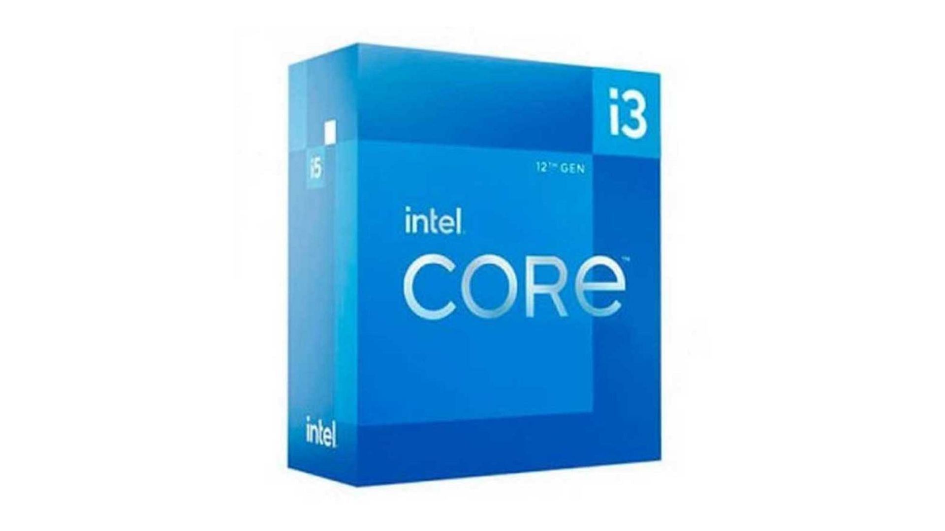 The Intel Core i3 12100 processor (Image via Intel)