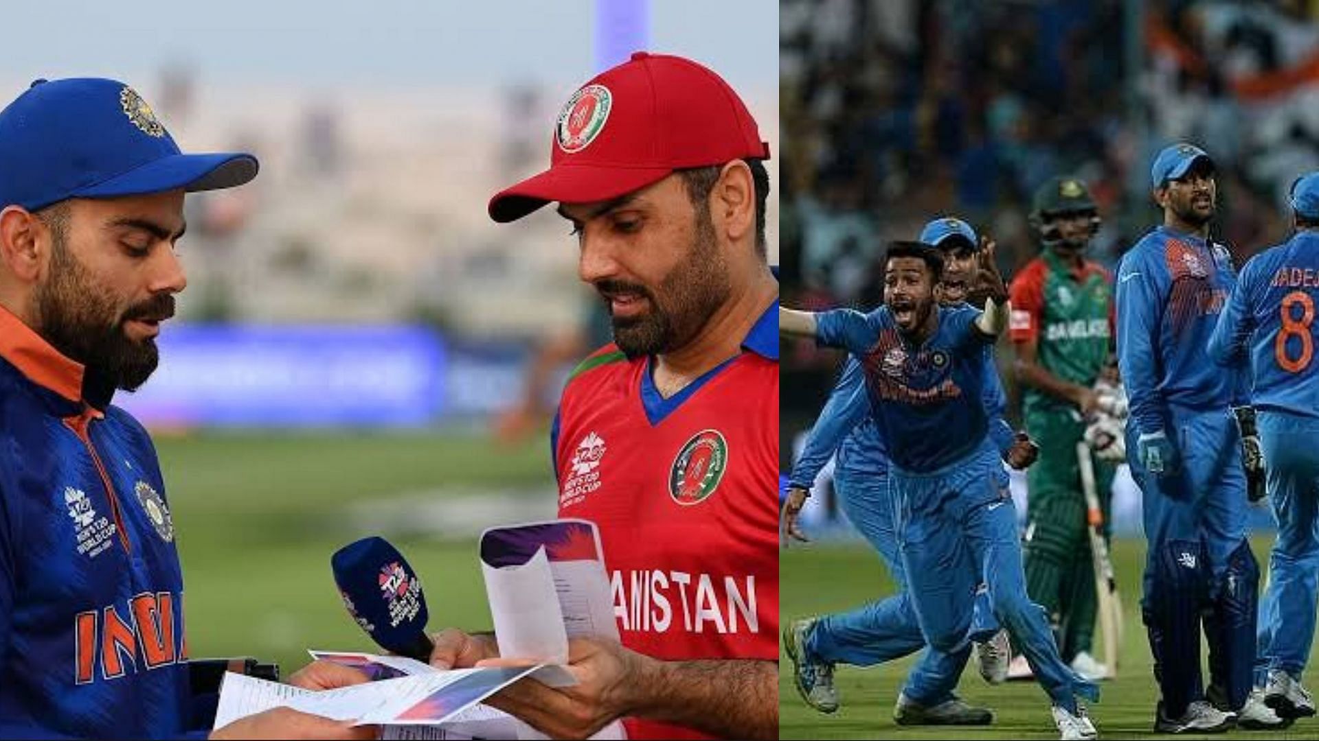 Team India has never lost against Afghanistan and Bangladesh 