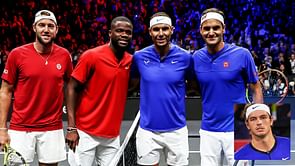 "I was pretty upset to see how much hate Frances Tiafoe and Jack Sock got" - Taylor Fritz on American pair's defeat of Roger Federer and Rafael Nadal at 2022 Laver Cup