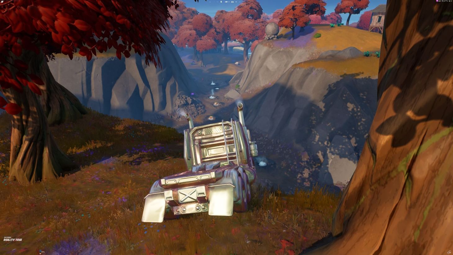 Fortnite How to honk a vehicle's horn at Grim Gables & Knowby Cabin