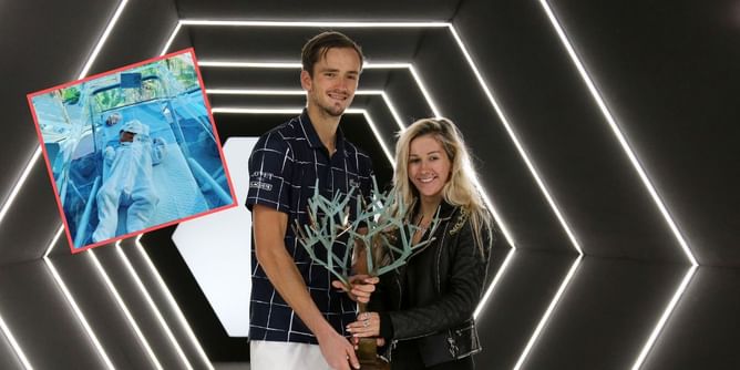 "I'm a cold person in life, and then I felt so many good emotions" - Daniil Medvedev on becoming a father for the first time