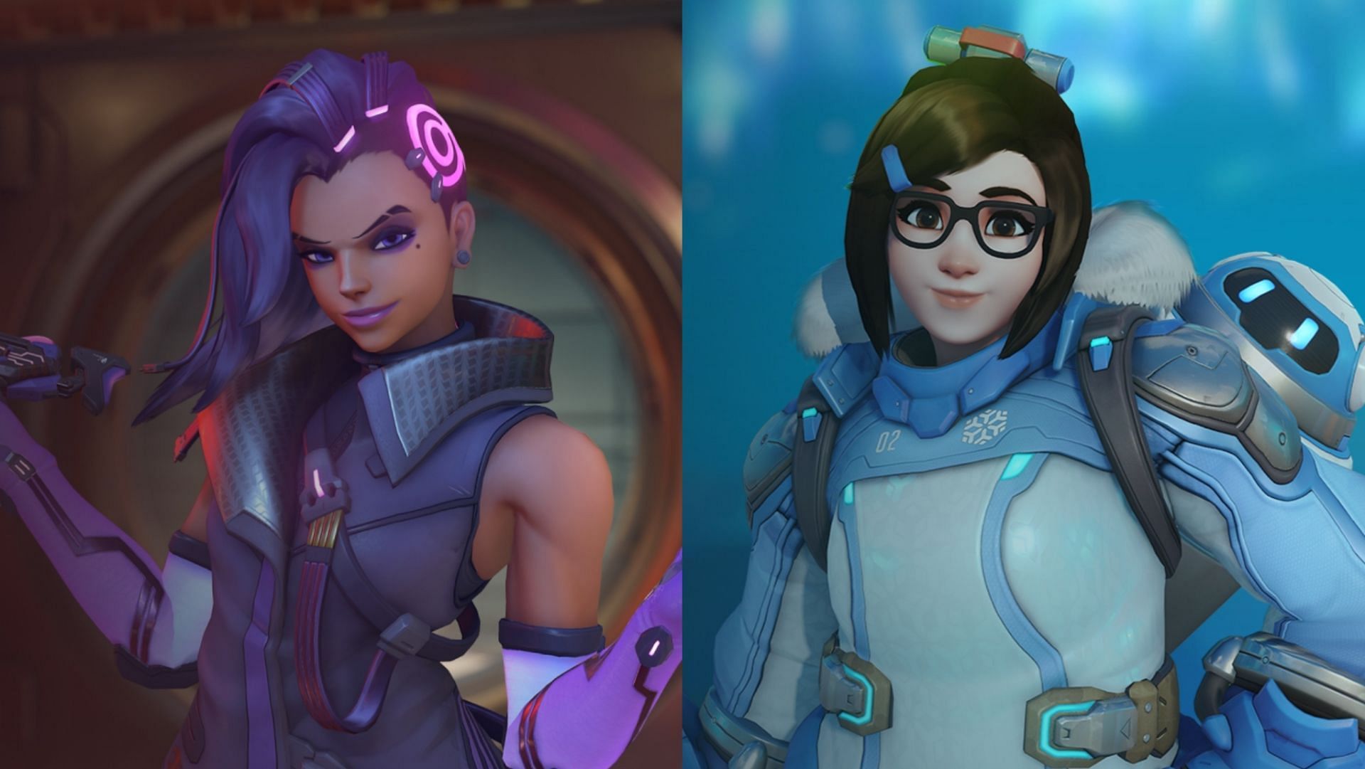 E-Tier Damage Heroes in Overwatch 2 (Images via Blizzard)