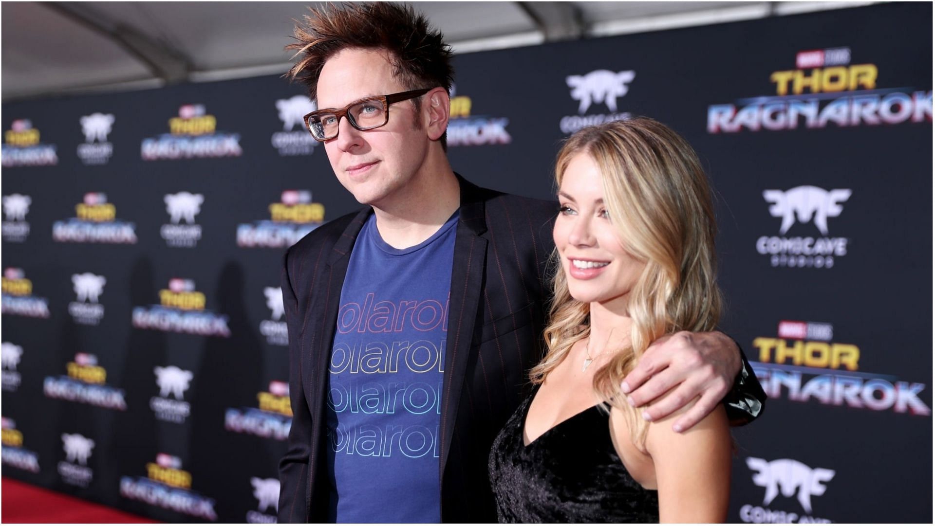 James Gunn and Jennifer Holland have been together since 2015 (Image via Rich Polk/Getty Images)