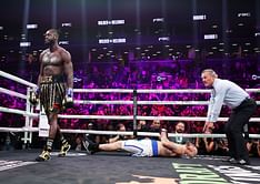 "He would do the same to Usyk"- Twitter reacts to Deontay Wilder's emphatic KO victory over Robert Helenius