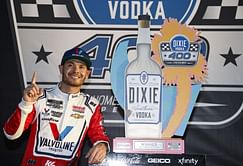 What is the 60-year-old NASCAR record that Kyle Larson might add to with his Homestead-Miami win?