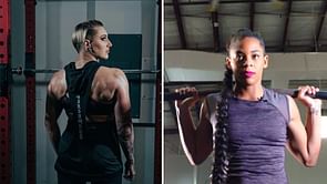 Rhea Ripley and 3 female WWE Superstars who would be physically dominant in the men's division