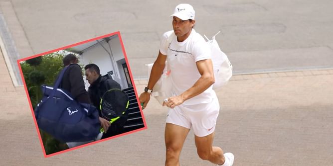 Watch: When Rafael Nadal went unrecognized by security guard at the Paris Masters 2017