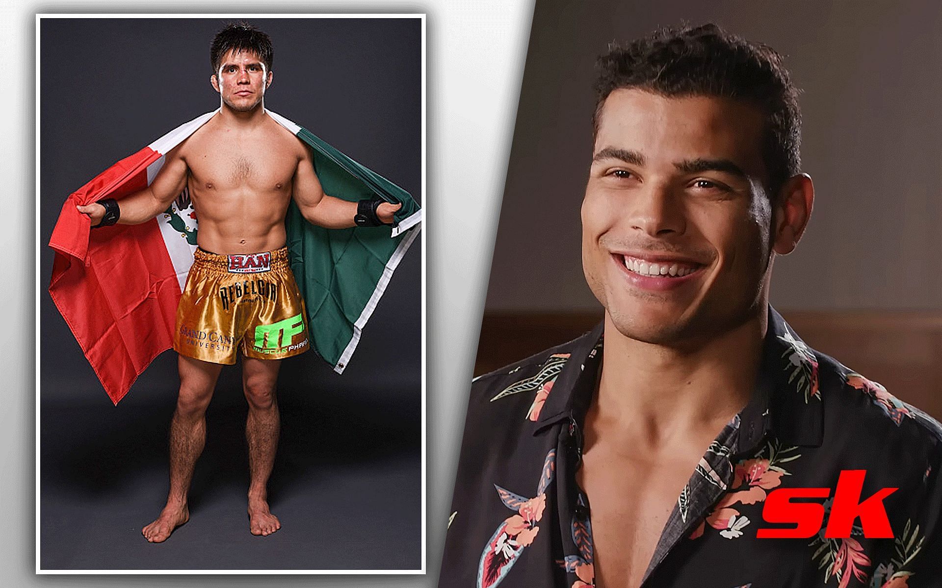 Henry Cejudo (Left) and Paulo Costa (Right) [Images via: Costa from BT Sport |YouTube | Cejudo from ufc.com]