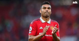 Casemiro names Manchester United star he always wants in his team during training