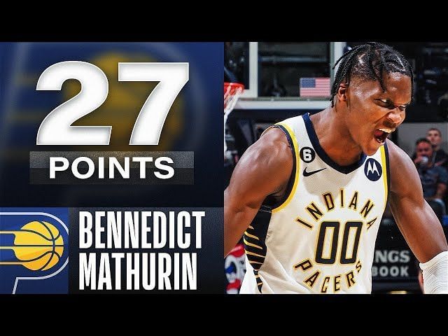 Stunning What Pacers Wing Bennedict Mathurin Said About Not Getting A Contract Extension Picture Illustration Stunning What Pacers Wing Bennedict Mathurin Said About Not Getting A Contract Extension Picture Illustration