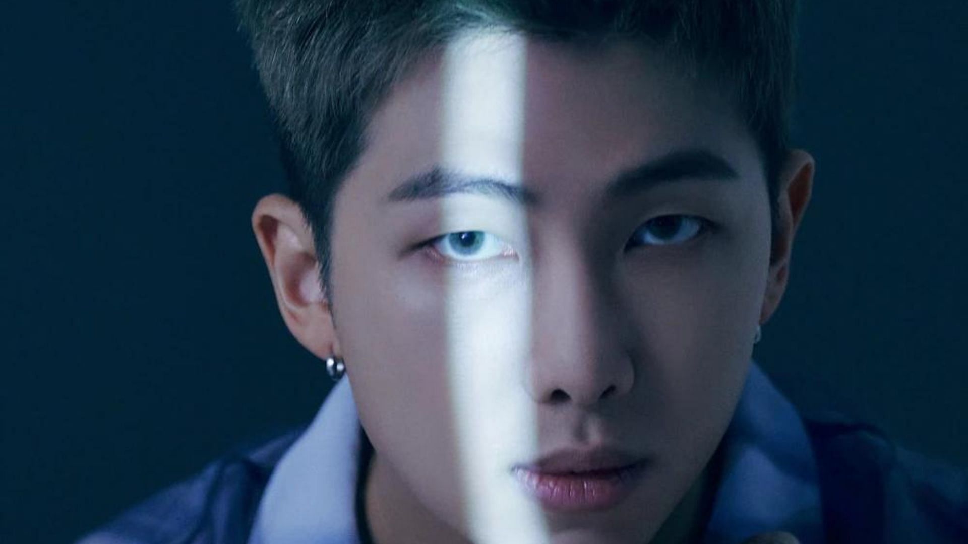 BTS&#039; leader Kim Nam-joon (Image via Twitter/@bts_bighit)