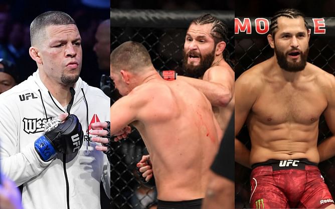 "The guy's like borderline vegetable" - Jorge Masvidal says "old a** dude" Nate Diaz shouldn't be fighting in the big leagues