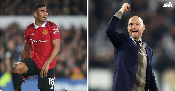 “I believe Manchester United have a great manager” – Casemiro highlights Erik ten Hag’s 3 best qualities