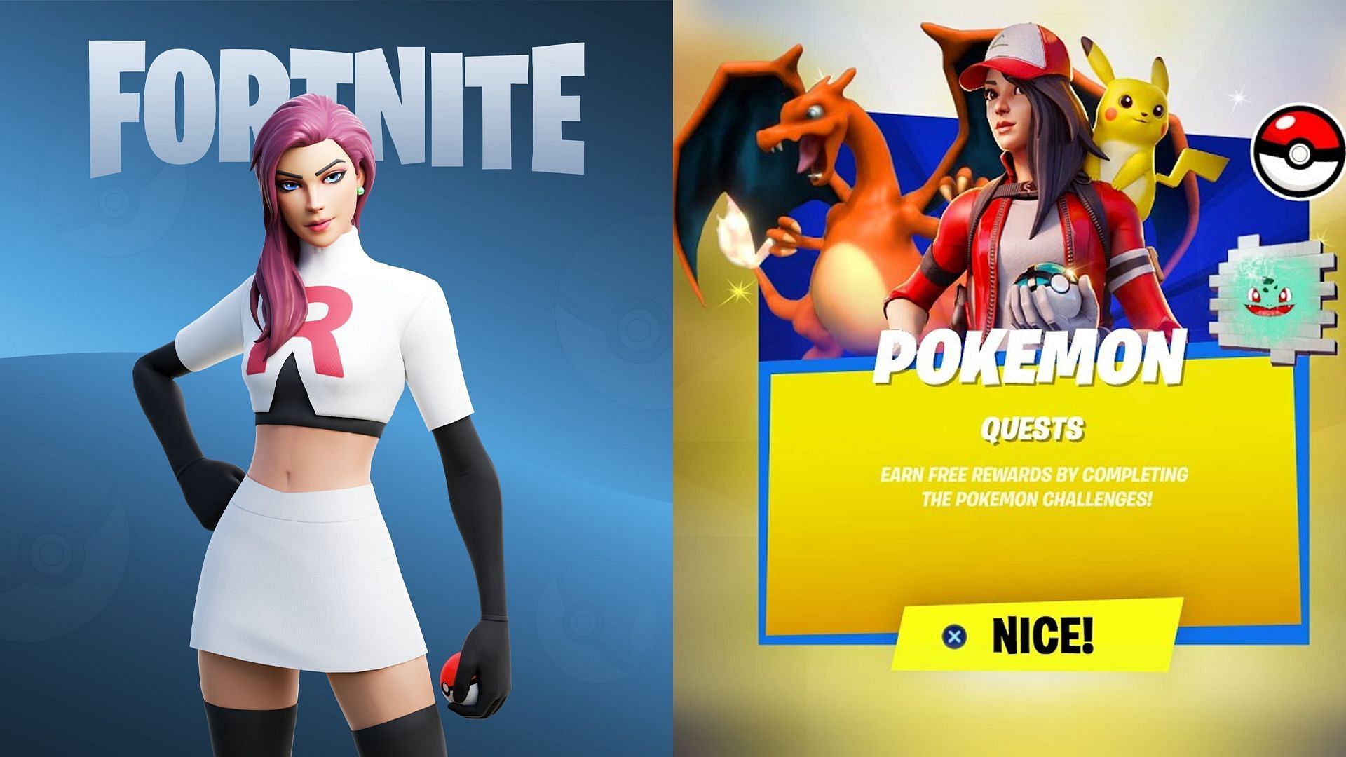 Fortnite X Pokémon - Official Reveal 