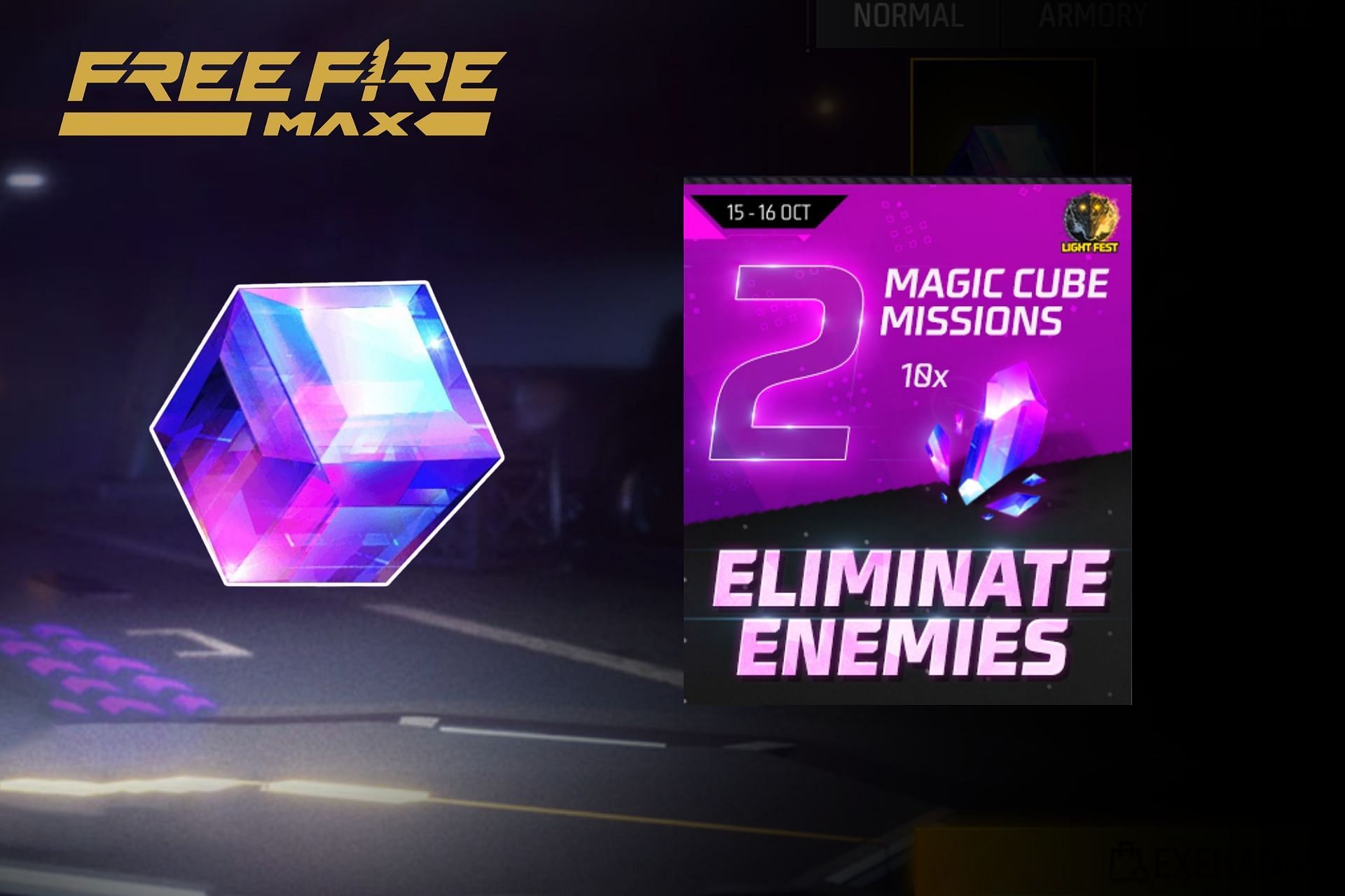 Second Magic Cube mission has been added to Free Fire MAX (Image via Garena)