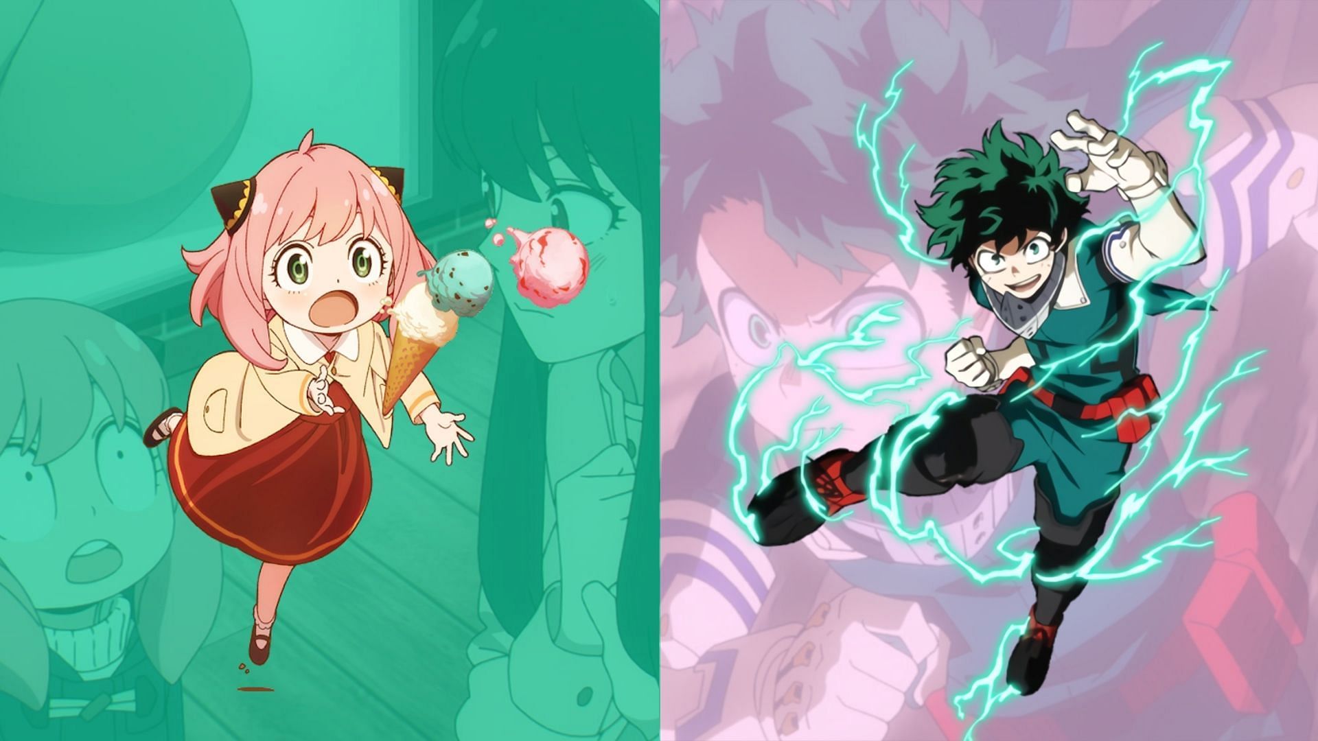 Anya and Deku are here to present the most important anime news of the weeks (Image via Sportskeeda)