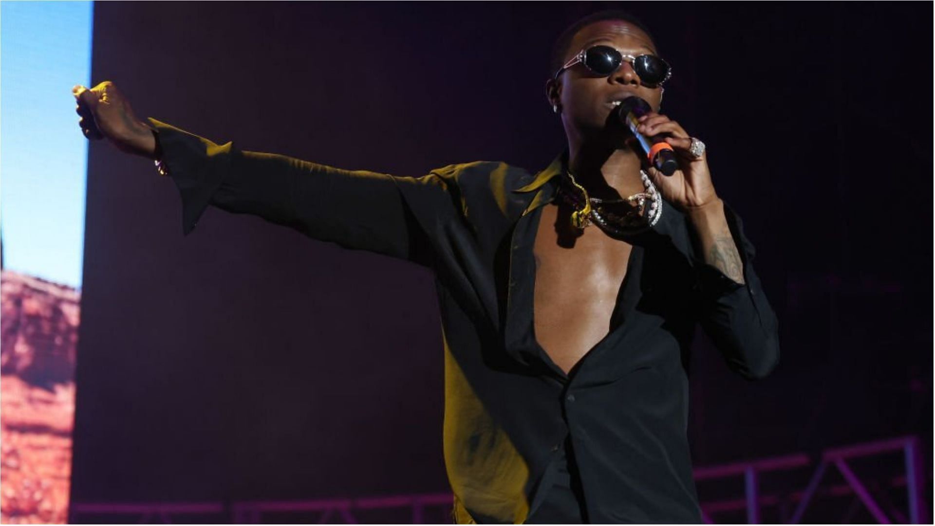 Wizkid recently became the father of a fourth kid (Image via Taylor Hill/Getty Images)