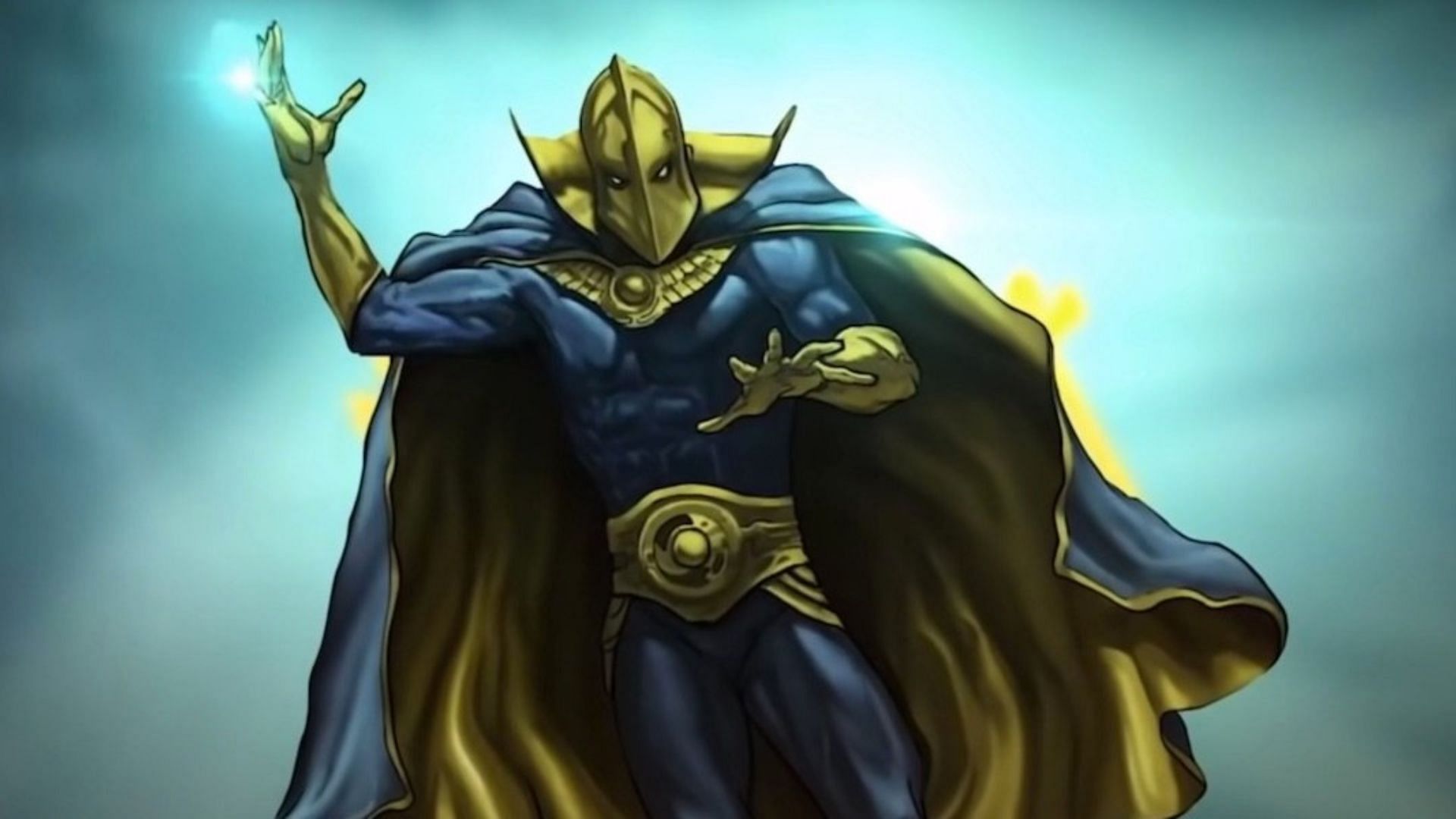 Doctor Fate&#039;s costume (Image via Small Screen)