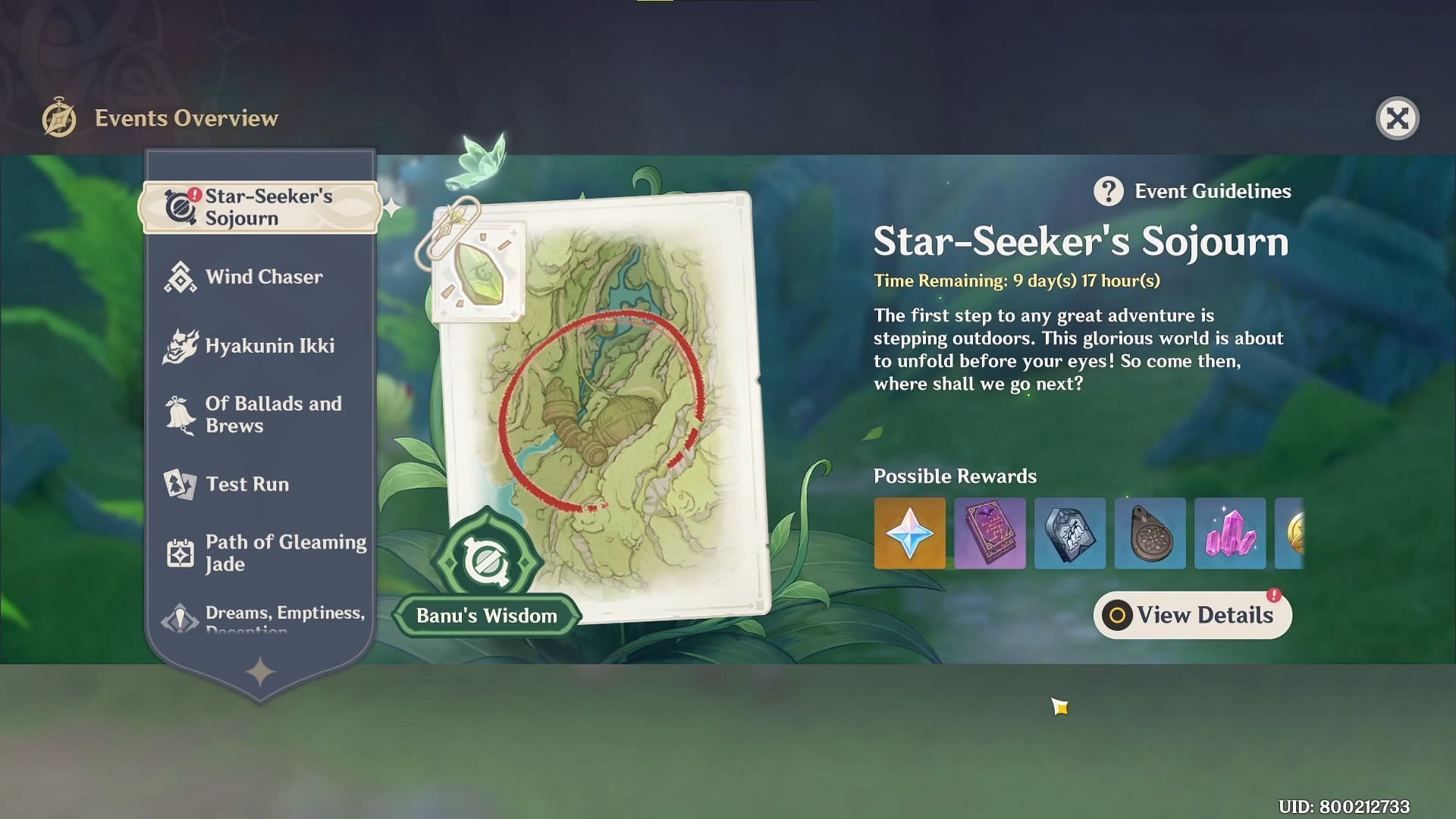 First day of Star-Seeker