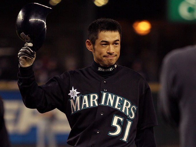 Ichiro Suzuki wore a disguise so he could sit in the Mariners dugout 