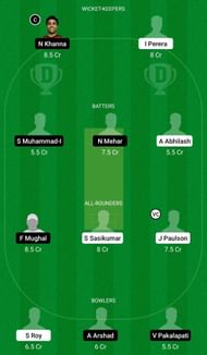 Dream11 Team for Gozo vs Marsa - ECS Malta T10 2022.