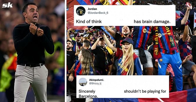 "Stay away from my club" "Has brain damage" - Barcelona fans claim new signing adds no value to the team after 3-3 Inter Milan draw