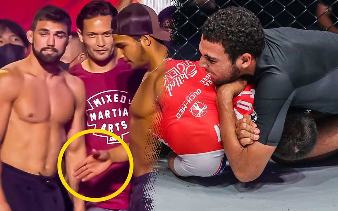 Garry Tonon (left) and Tye Ruotolo (right). (Image courtesy of ONE)