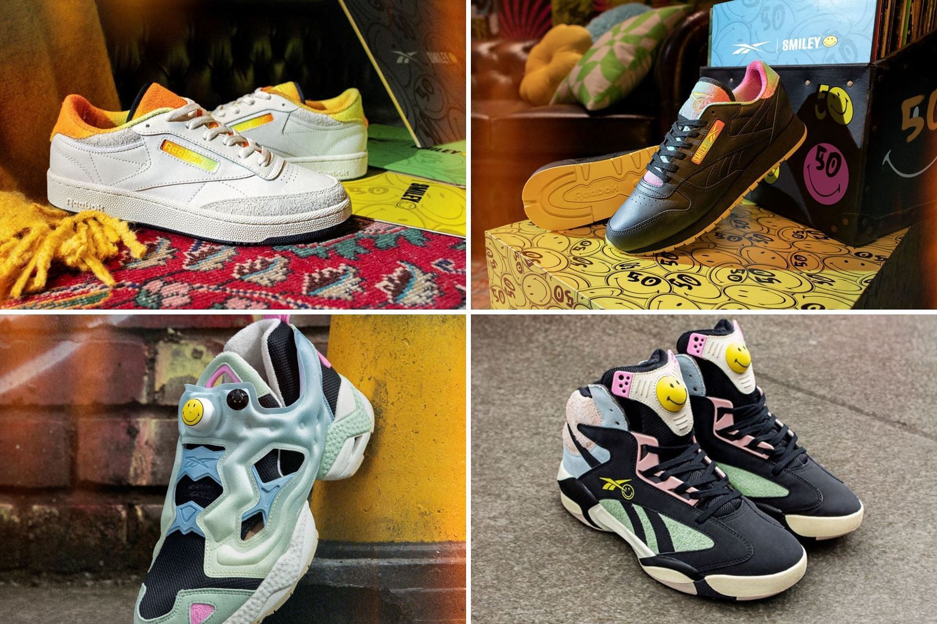 Where to buy the Smiley x Reebok collection? Price, release date, and ...