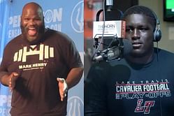 “He took 28 double teams against the number one offensive line in the state” – WWE legend Mark Henry reveals son Jacob’s already preparing for the NFL