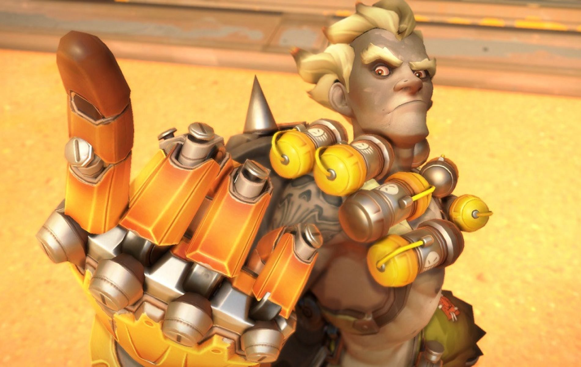 Junkrat has a unique methodical style of play, unlike other DPS characters (Image via Blizzard Entertainment)