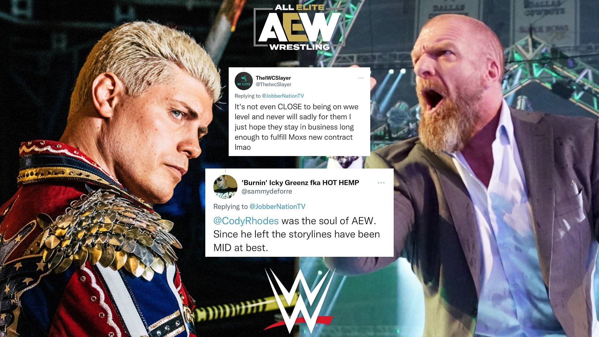 Twitter believes Triple H has acquired AEW