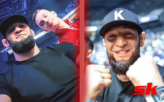 "It’s fine to have war criminals as VIP guests on your show?" - Fans outrage at Khamzat Chimaev attending UFC 280 with Chechen dictator Ramzan Kadyrov's sons