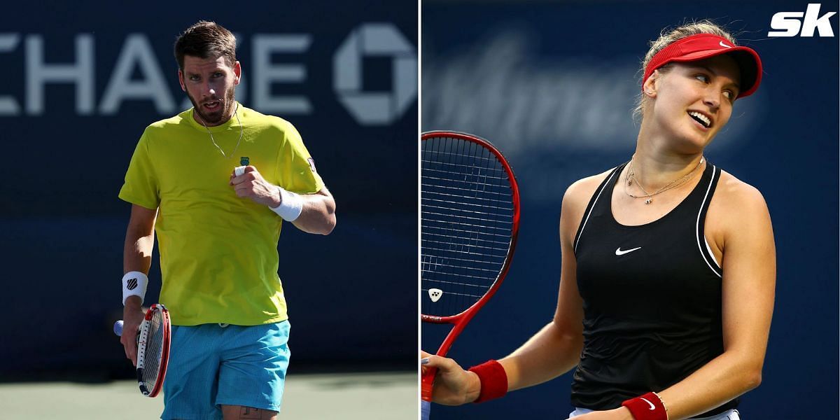 Cameron Norrie and Eugenie Bouchard.