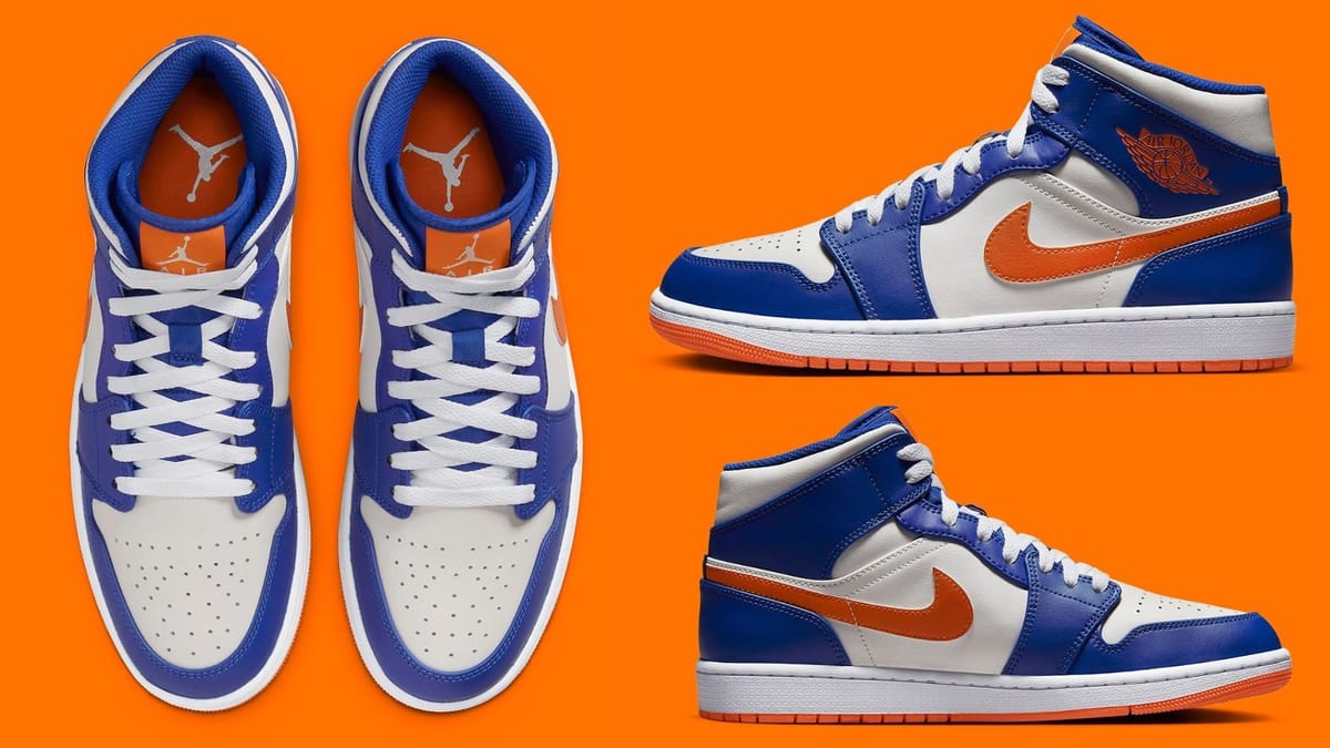 Where to buy Air Jordan 1 Mid “Knicks” shoes? Price and more details