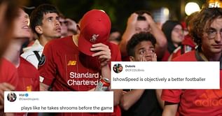 “Plays like he takes shrooms before the game” “What a pathetic excuse of a footballer” – Liverpool star told YouTuber is ‘better’ than him as fans voice frustration after Man City game