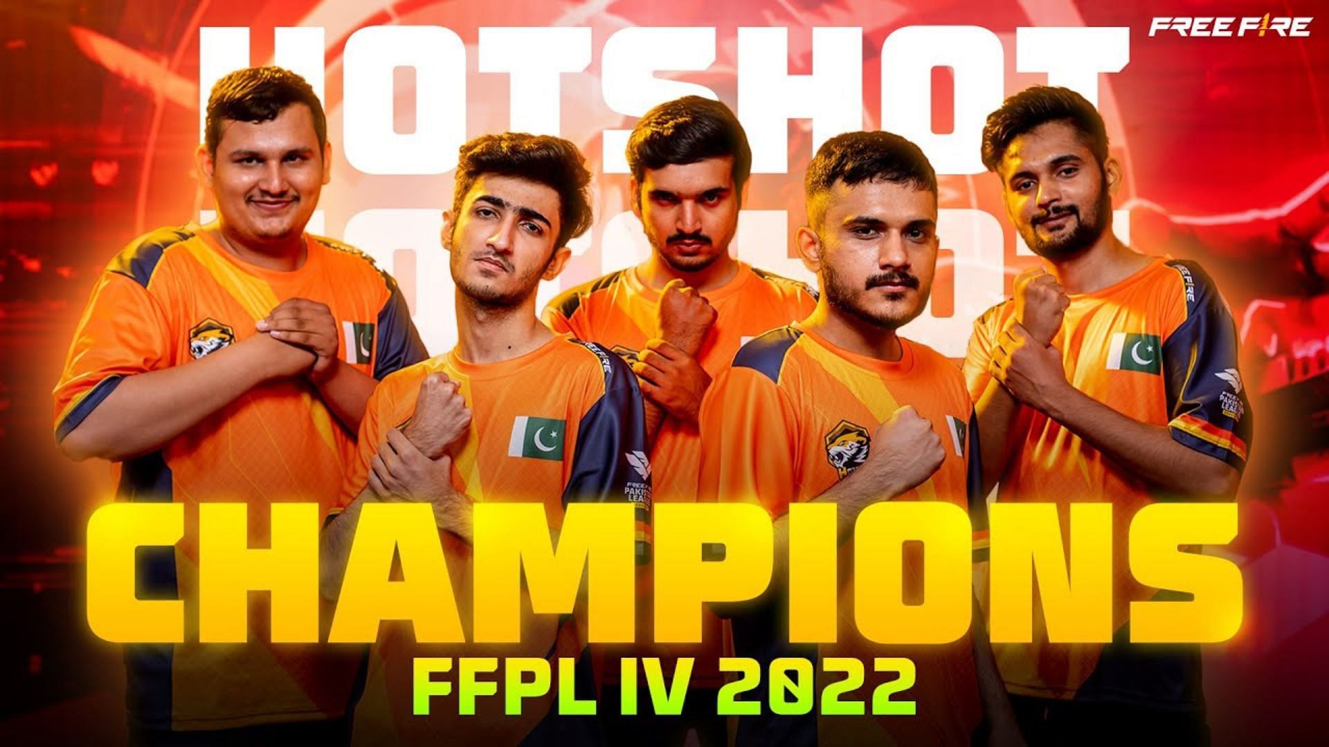 Hotshot Esports won FFPL Season 4 (Image via Free Fire )