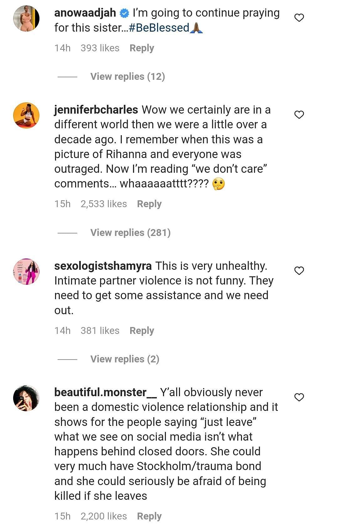 Netizens react to Chrisean Rock&#039;s statement (Image via theshaderoom/Instagram)