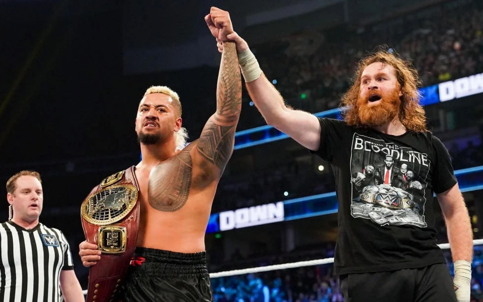 WWE SmackDown में ब्लडलाइन को बड़ी जीत मिली 