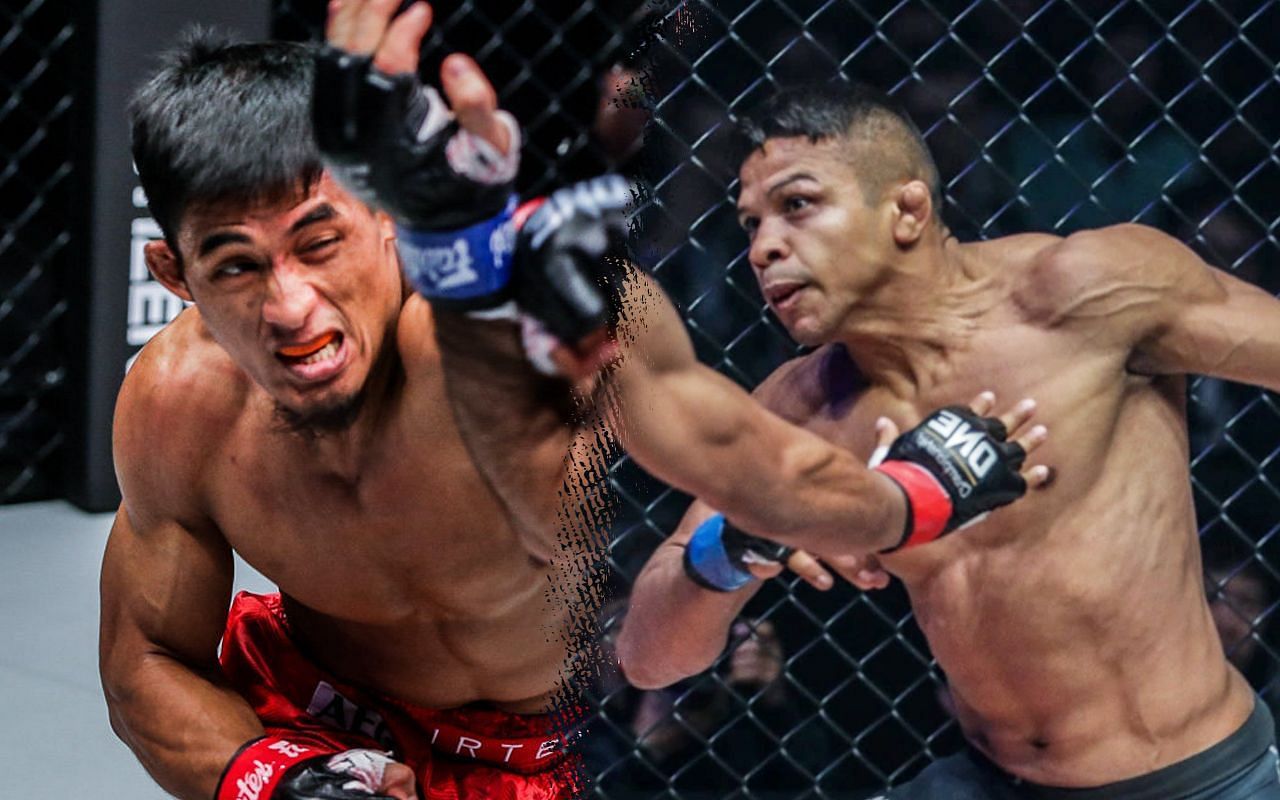 Stephen Loman (left) and Bibiano Fernandes (right) [Photo Credits: ONE Championship]