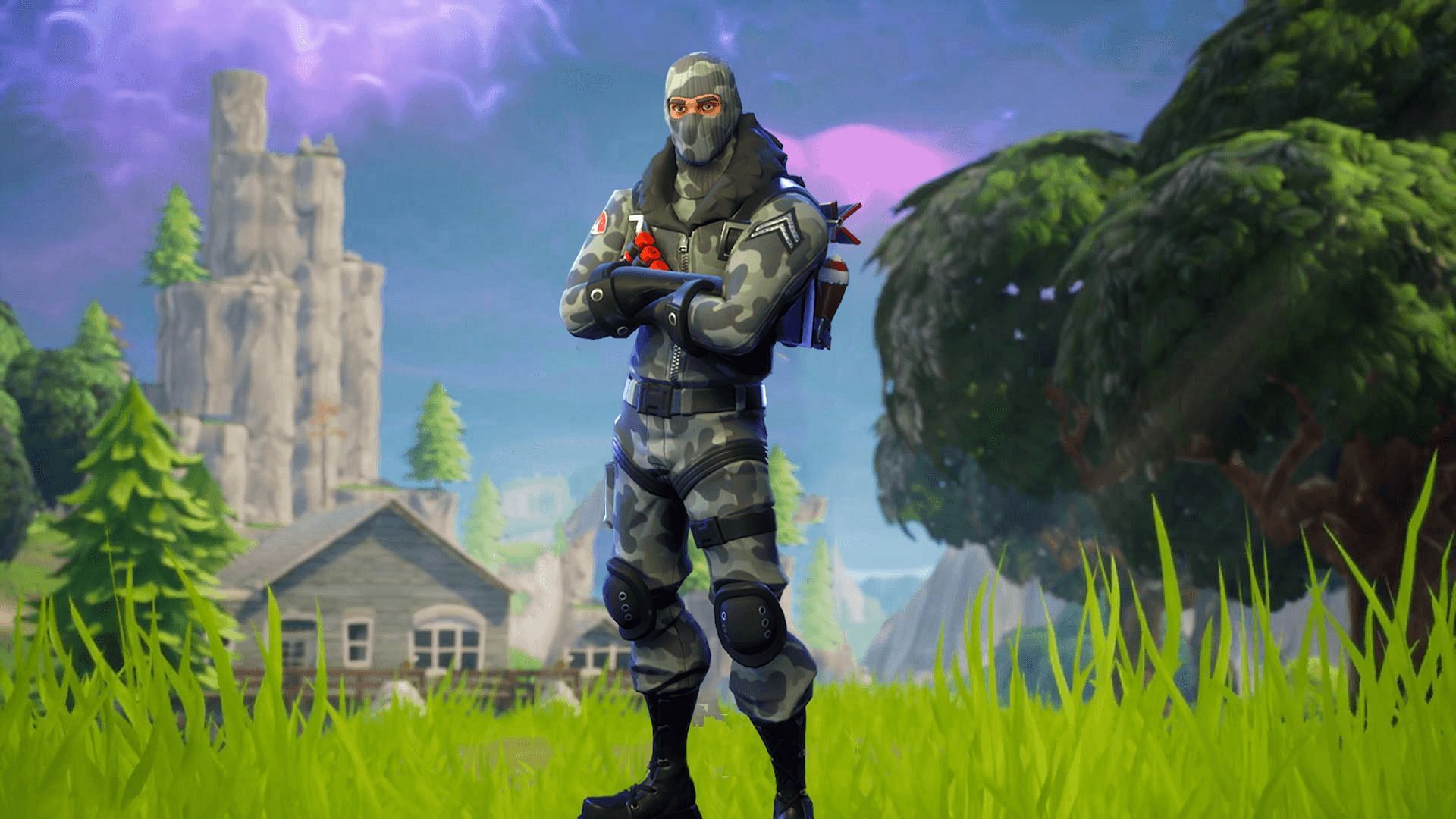 Havoc is one of the oldest Legendary Fortnite skins (Image via Epic Games)