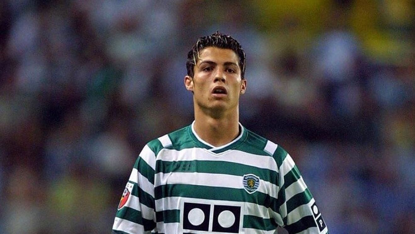Ronaldo iniciou a sua carreira futebolística no Sporting Lisboa