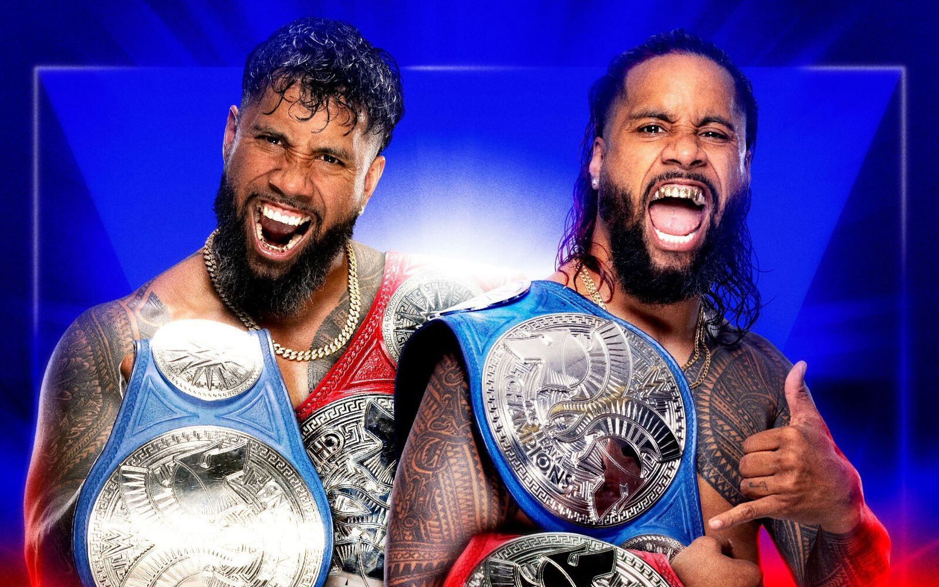 The Usos are the Undisputed WWE Tag Team Champions!
