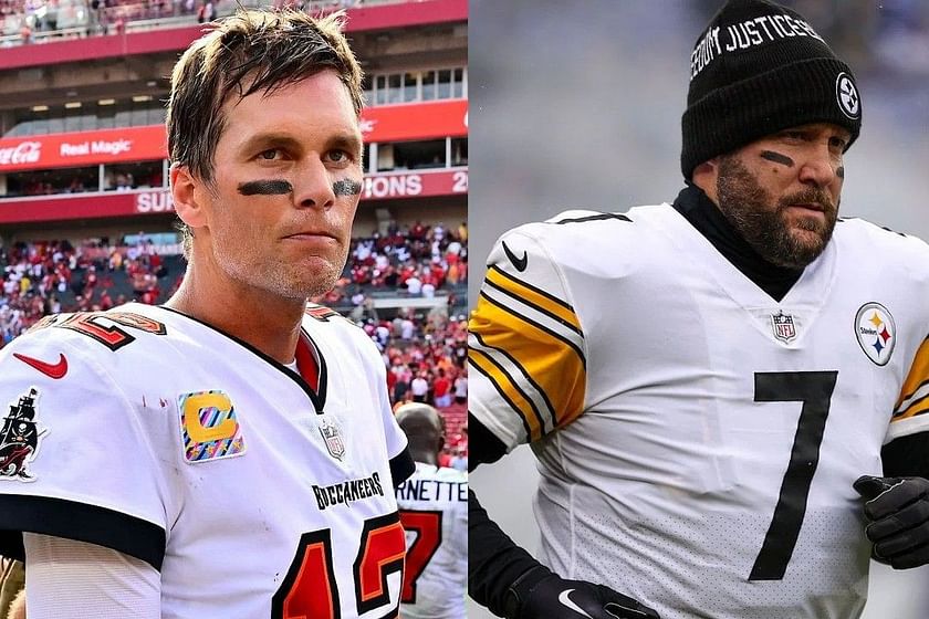 Steelers Depot 7⃣ on X: Ben Roethlisberger versus Tom Brady in