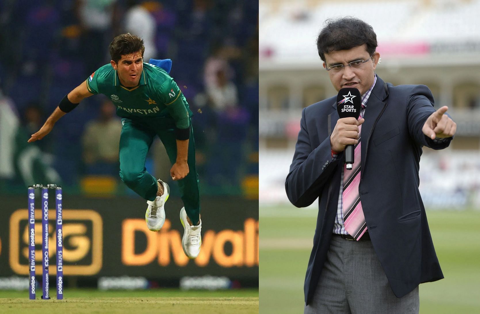 Shaheen Afridi, Sourav Ganguly