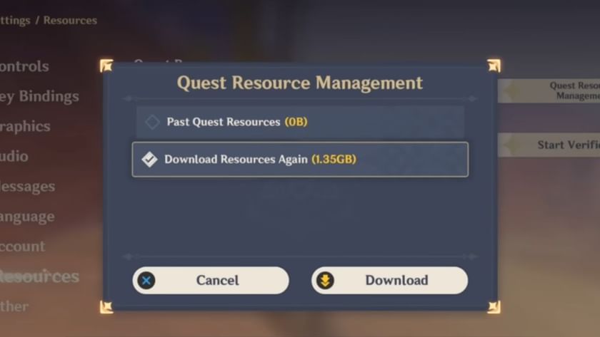 How to reduce Genshin Impact size on Android using official method