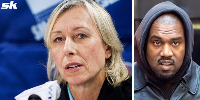 "Getting desperate?" - Martina Navratilova reacts to news of Kanye West getting kicked out of Skechers office in Los Angeles