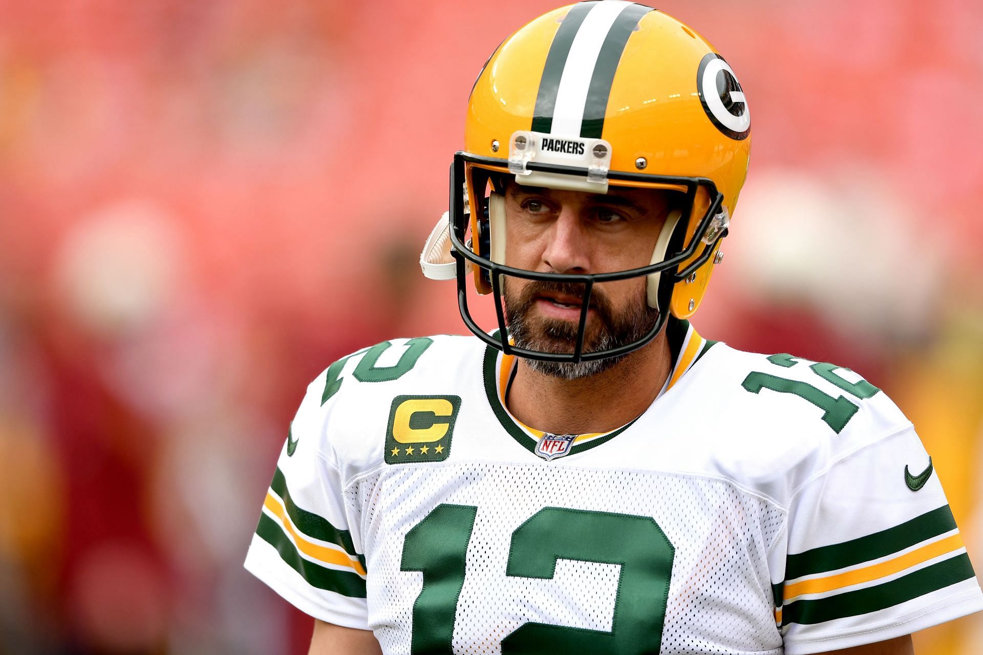 Aaron Rodgers discusses Green Bay's mega London support and reveals a guy  'was hiding out in the woods' at team hotel