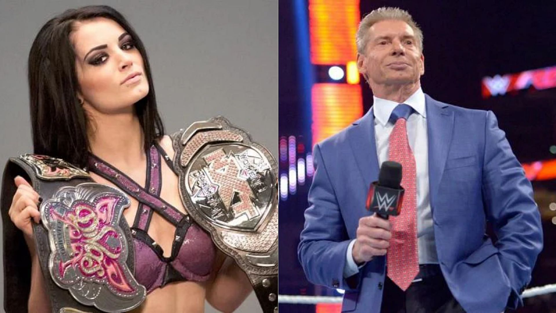 Paige left WWE in the same month that Vince McMahon retired.