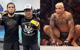"It's happened before" - Islam Makhachev's coach admits possibility of getting knocked out by Charles Oliveira, but confident Russian will "dictate" fight at UFC 280