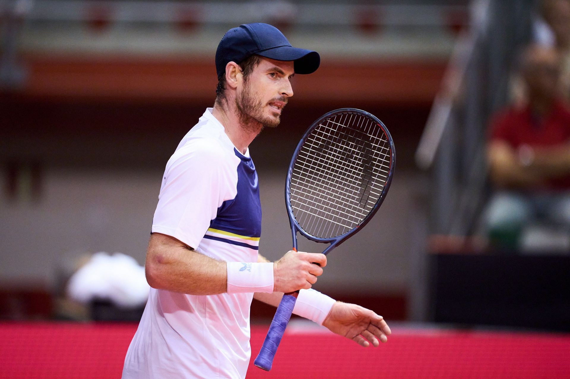 Andy Murray at the 2022 Gijon Open.
